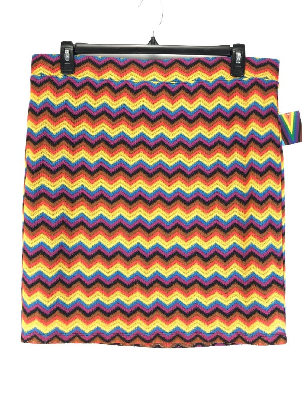 NEW Target Pride Collection Chevron Rainbow Knit Skirt Women's Plus XXL LGBTQIA+